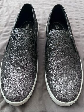 Michael Kors Keaton slip on ombré glitter sneakers size 10 WOMEN’S